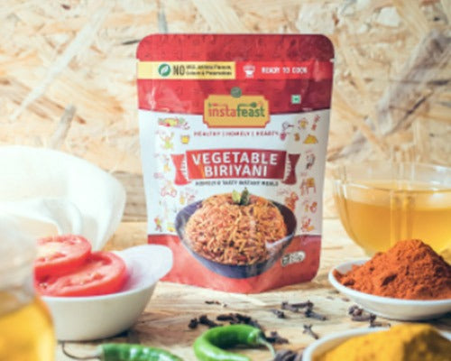 Instafeast Vegetable Biriyani - 80 gms