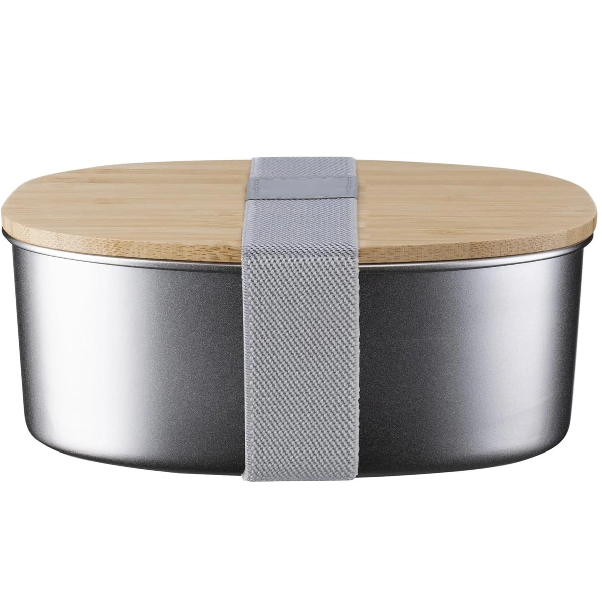 The Better Home 304 SS Microwave Safe Container 700ml | Bamboo Lid | Stainless Steel Lunch Box