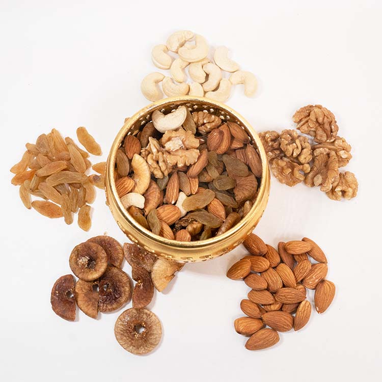 Mixed Dry Fruits - (Figs, Raisins, Almond, Cashew, Walnut)