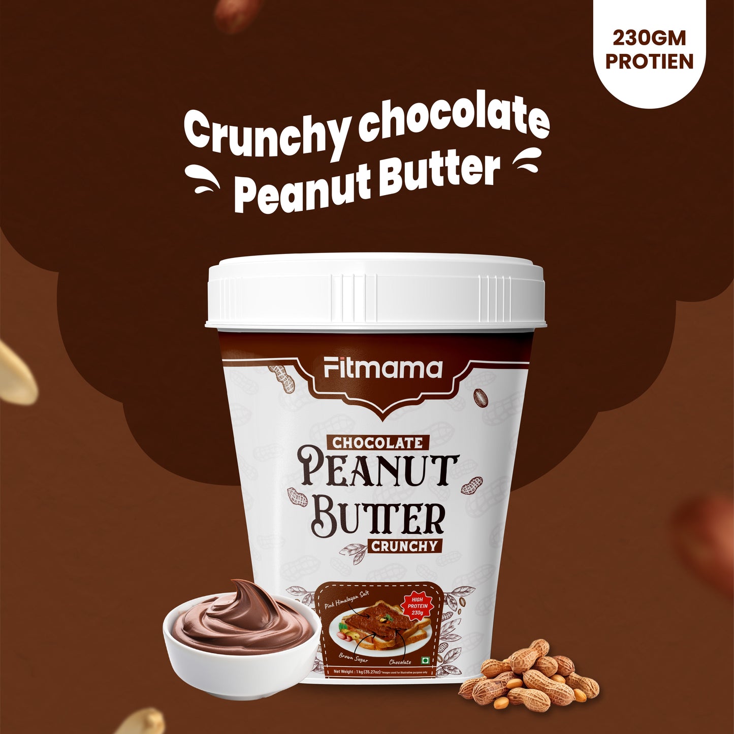 Crunchy Chocolate Peanut Butter