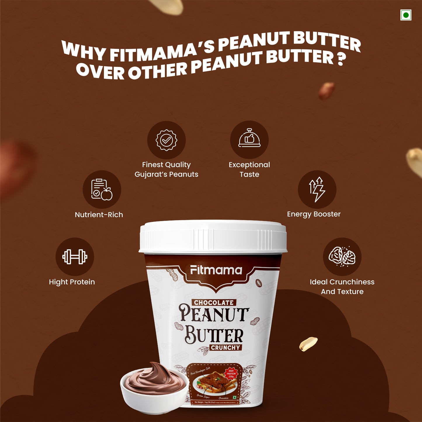 Crunchy Chocolate Peanut Butter
