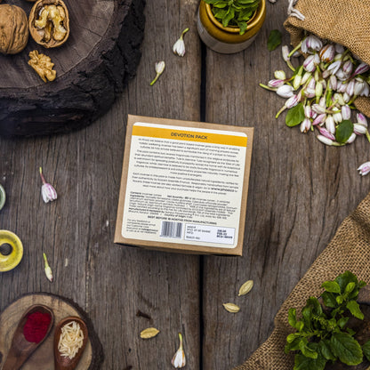 Phool Devotion Pack With Tulsi & Jasmine Cones Combo