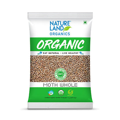 Organic Moth Whole 500 Gm