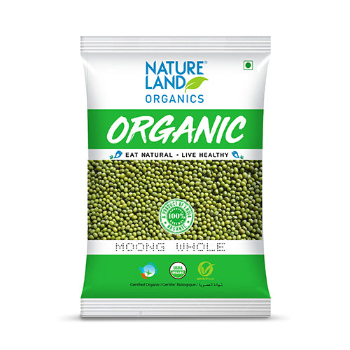 Organic Moong Whole 1 Kg