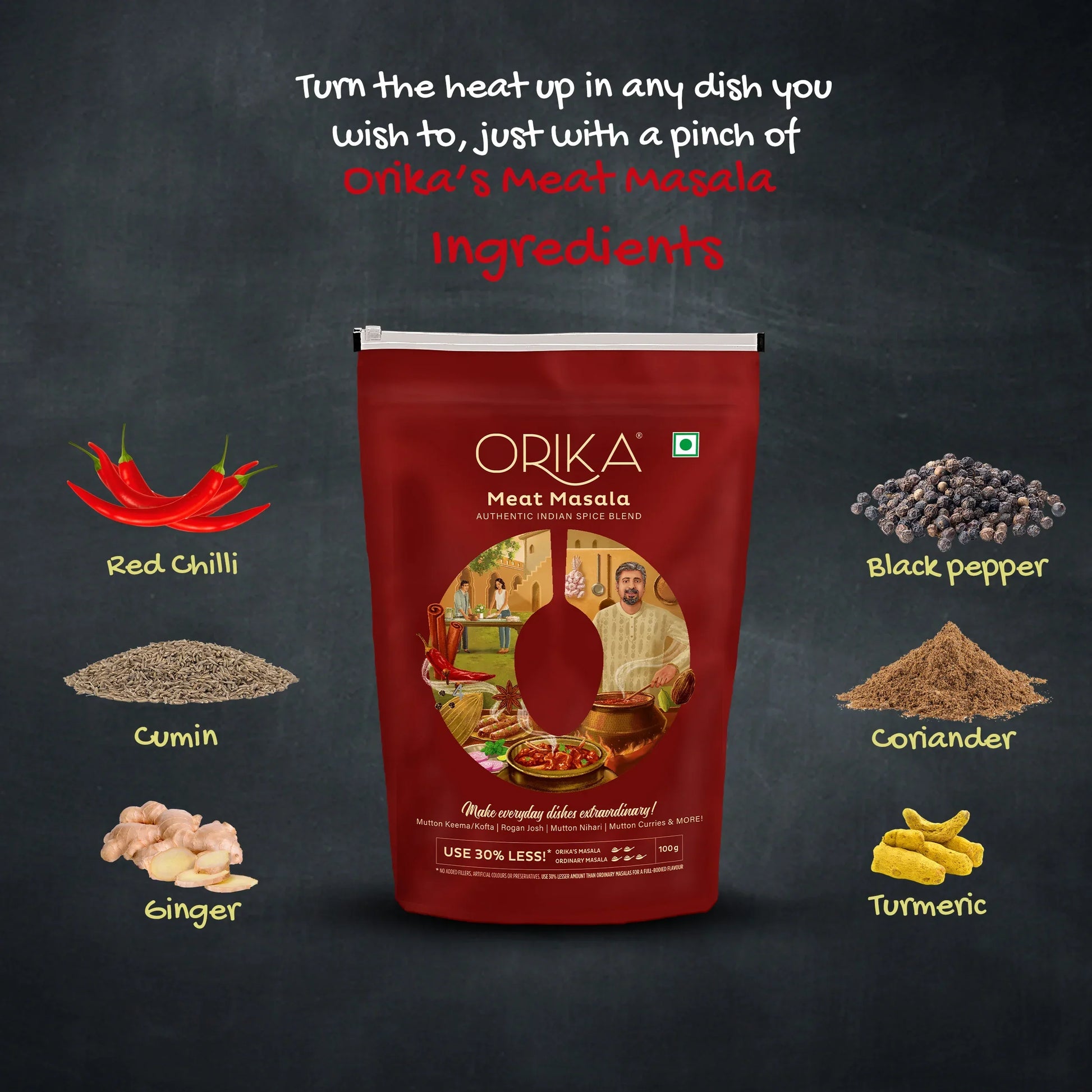Orika Meat Masala, 100gm
