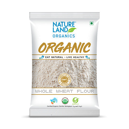 Organic Whole Wheat Flour 750 Gm
