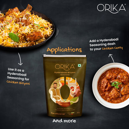Orika Hyderabadi Biryani, Pack of 2, 85g/each