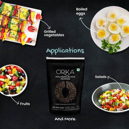 Orika Malabar Black Pepper Powder, 100gm