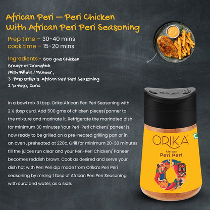 Orika African Peri Peri Sprinkler, 75g