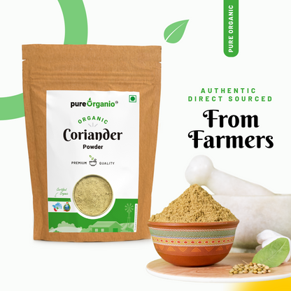 Pure Organio Organic Coriander Powder dhaniya