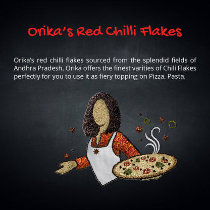 Orika Red Chilli Flakes 50g
