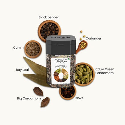 Orika's 70's Sabut Garam Masala, 70g