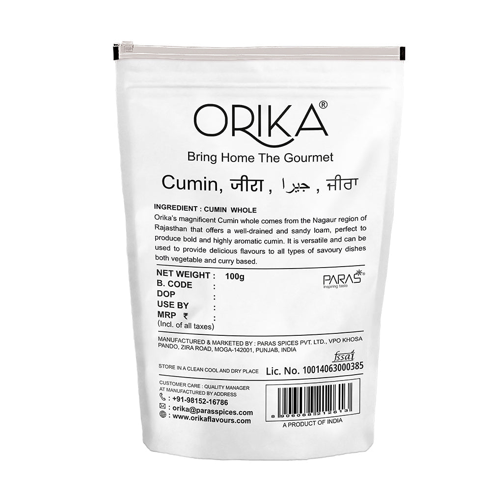 Orika's Nagauri Bold Cumin whole, 100g