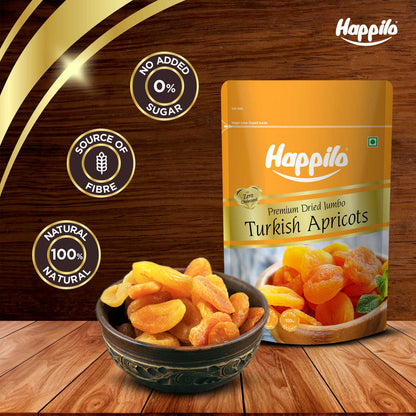 Happilo Premium Dried Turkish Apricots