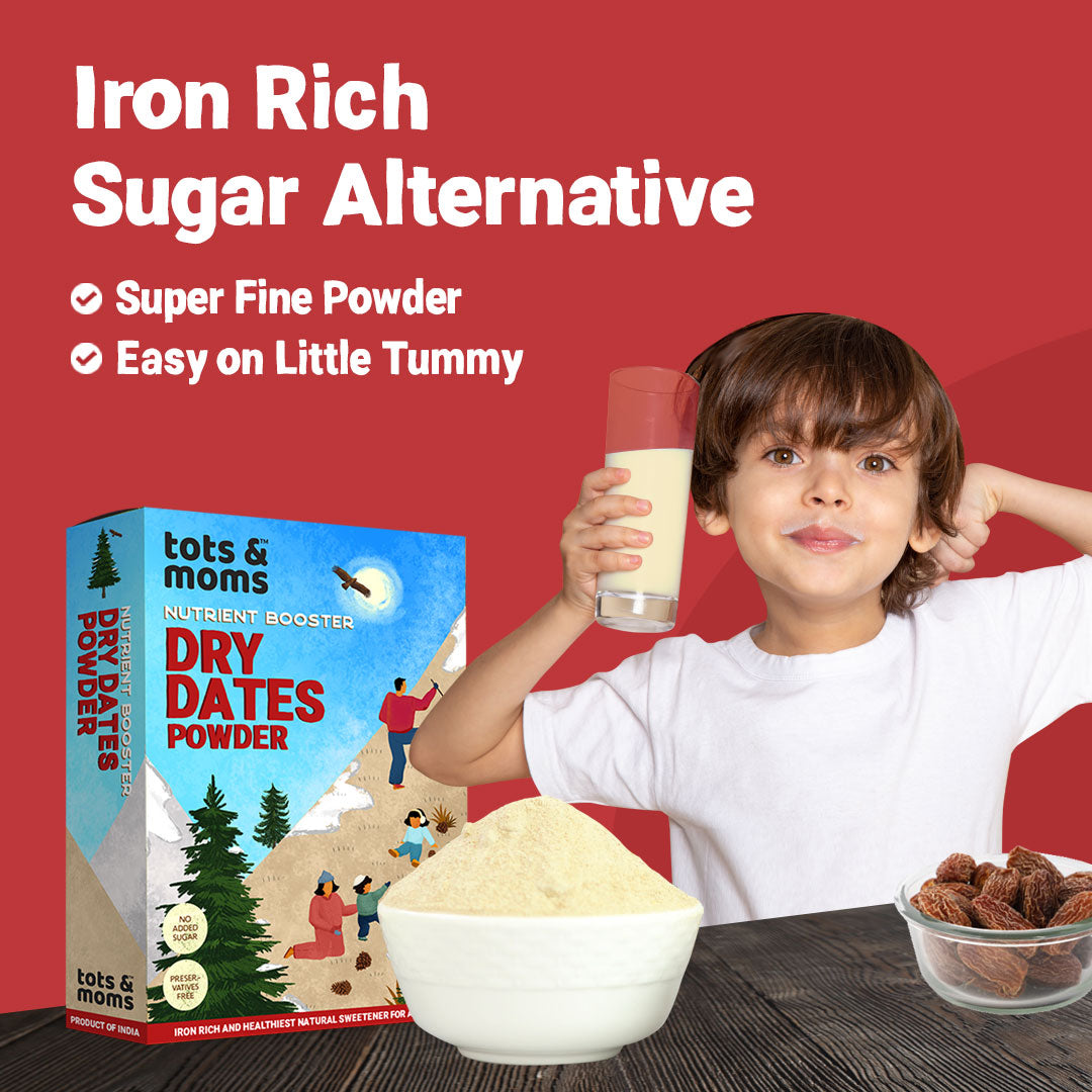 Dry Dates Powder | Sugar Substitute | Natural Sweetener - 200g