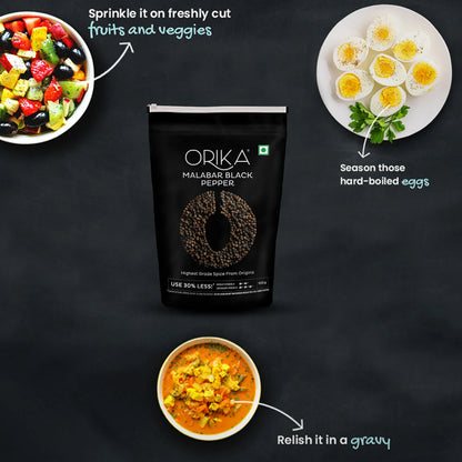 Orika Malabar Black Pepper Powder, 100gm