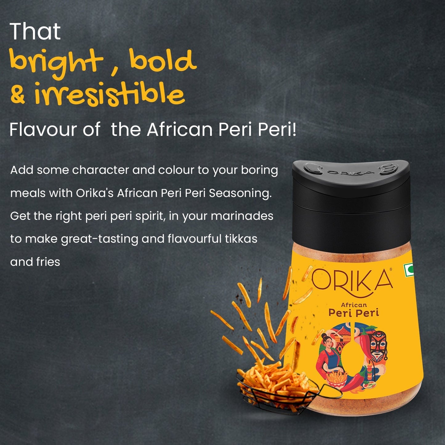 Orika African Peri Peri Sprinkler, 75g