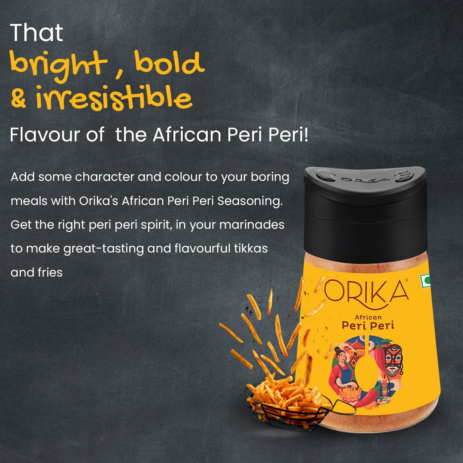 Orika African Peri Peri Sprinkler, 75g