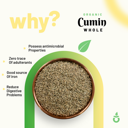 Pure Organio Organic Cumin Seed Jira