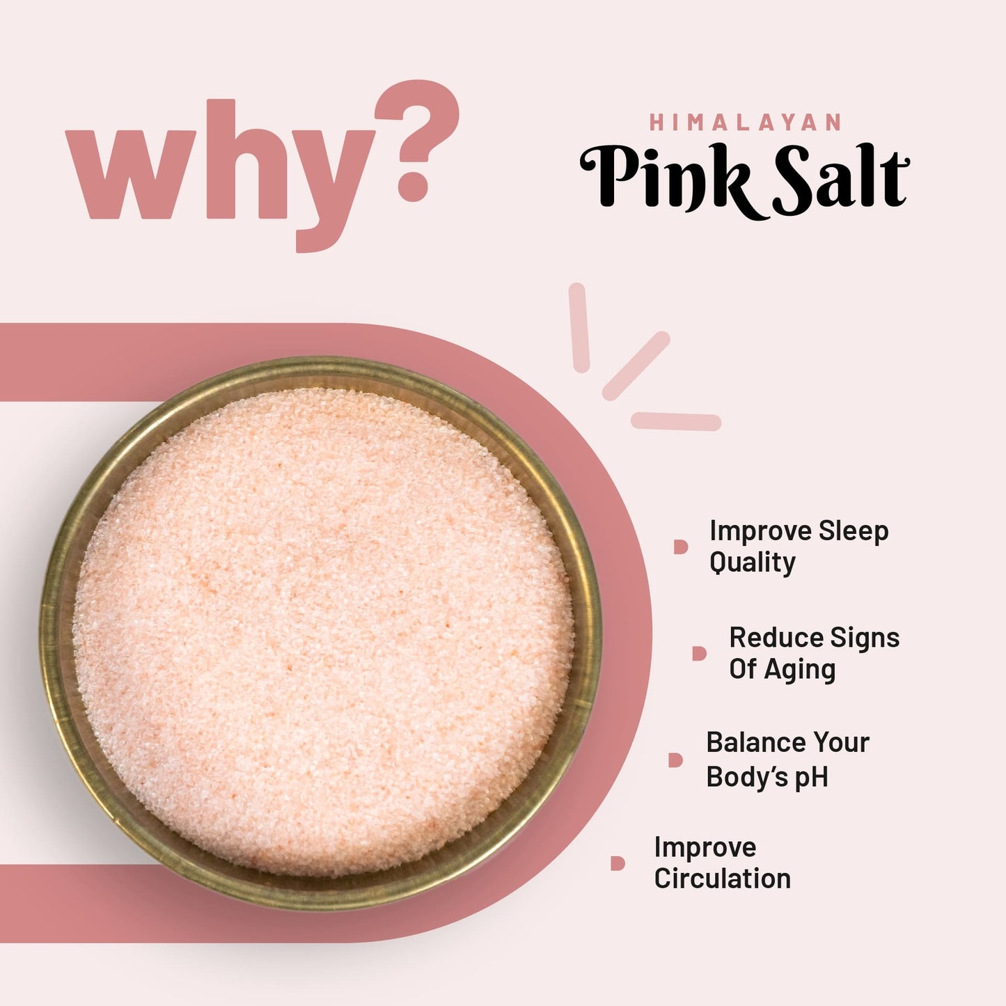 Pure Organio Natural Himalayan Pink Salt Powder