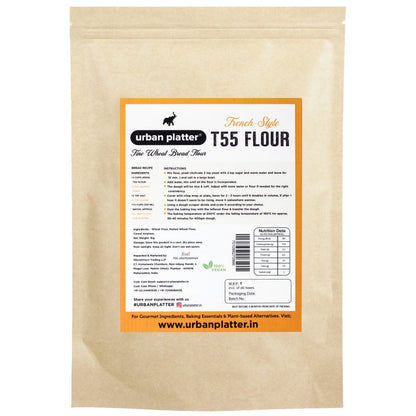 Urban Platter French T55 Fine Wheat Bread Flour - 1 kg