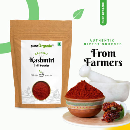 Pure Organio Organic Kashmiri Chilly Powder