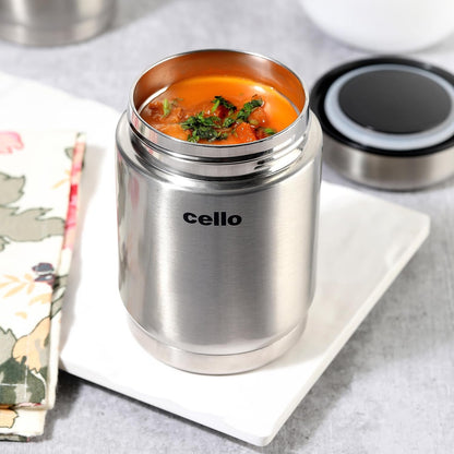 Cello Supee Vacuum Insulated Flask 600ml, Silver