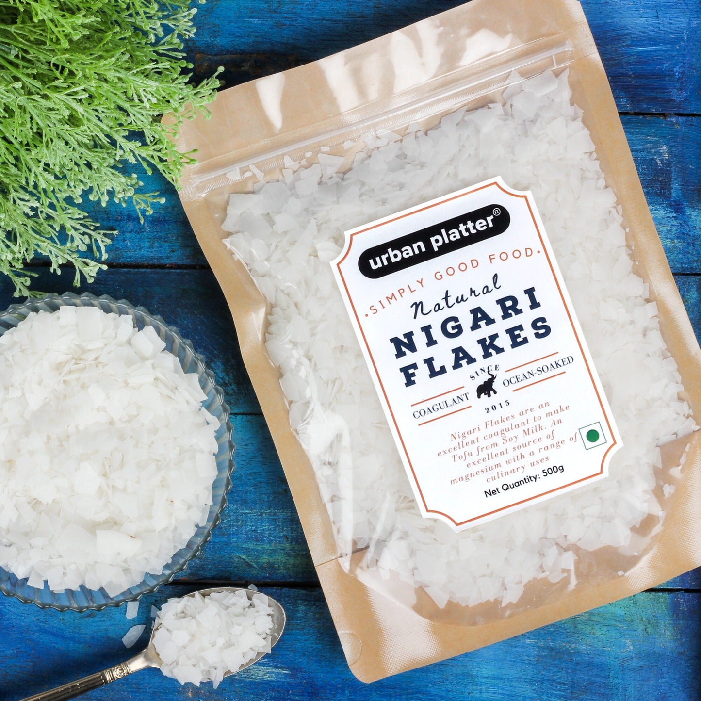 Urban Platter Natural Nigari Flakes - 500 gms