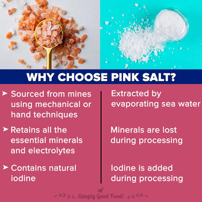 Urban Platter Pink Himalayan Rock Salt Granules - 500 gms