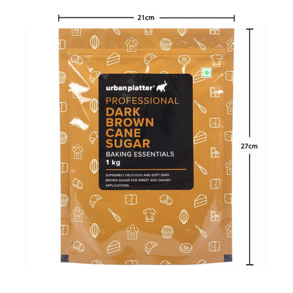 Urban Platter Dark Soft Brown Cane Sugar - 1 kg