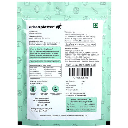 Urban Platter Icing Sugar - 1 kg