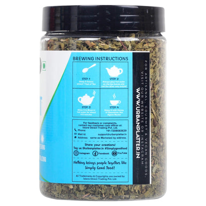 Urban Platter Dried Spearmint Leaves - 50 gms