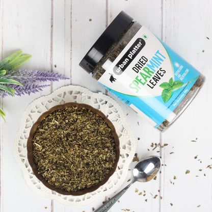 Urban Platter Dried Spearmint Leaves - 50 gms