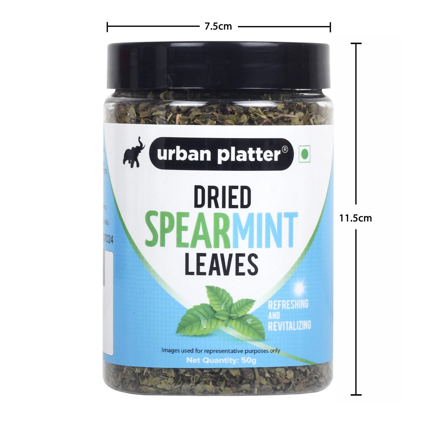 Urban Platter Dried Spearmint Leaves - 50 gms