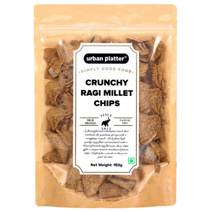 Urban Platter Crunchy Ragi Millet Chips - 150 gms