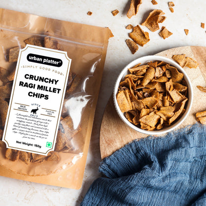 Urban Platter Crunchy Ragi Millet Chips - 150 gms
