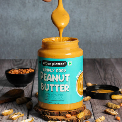 Urban Platter Natural Creamy Peanut Butter - 1 kg