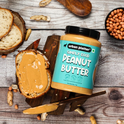 Urban Platter Natural Creamy Peanut Butter - 1 kg