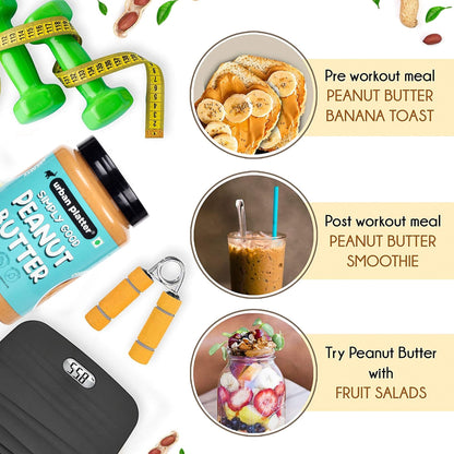 Urban Platter Natural Creamy Peanut Butter - 1 kg