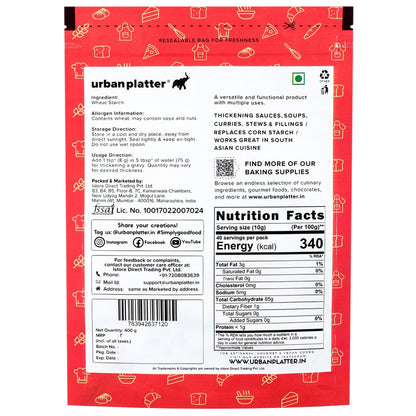Urban Platter Wheat Starch Powder - 400 gms