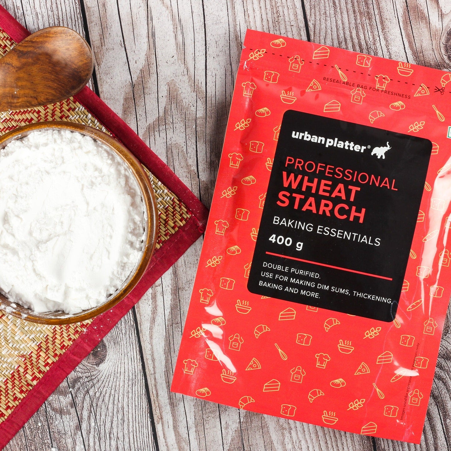 Urban Platter Wheat Starch Powder - 400 gms