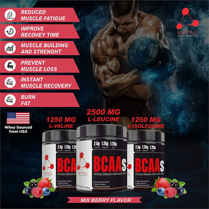 My Pro Sport Nutrition Premium BCAA - 250 gms