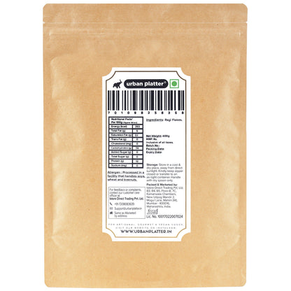 Urban Platter Finger Millet Flakes (Ragi Poha, Nachani) - 400 gms