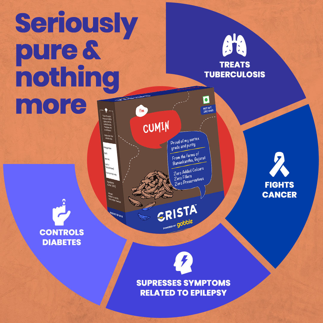 CRISTA Cumin 100 gms