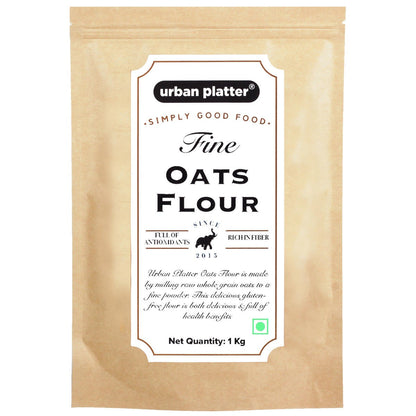 Urban Platter Fine Oats Flour - 1 kg