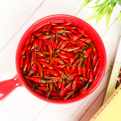 Urban Platter Extra Spicy Thai Bird’s Eye Chilli in Vinegar - 200 gms