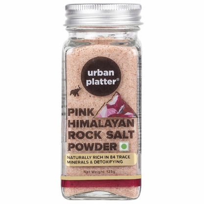 Urban Platter Pink Himalayan Rock Salt Powder - 125 gms
