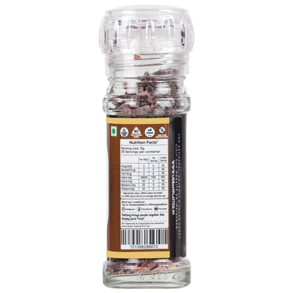 Urban Platter Black Rock Salt Grinder - 100 gms