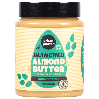 Urban Platter Blanched Almond Butter - 250 gms
