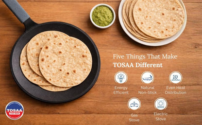 Tosaa Cast Iron Roti Tawa Small 23cm